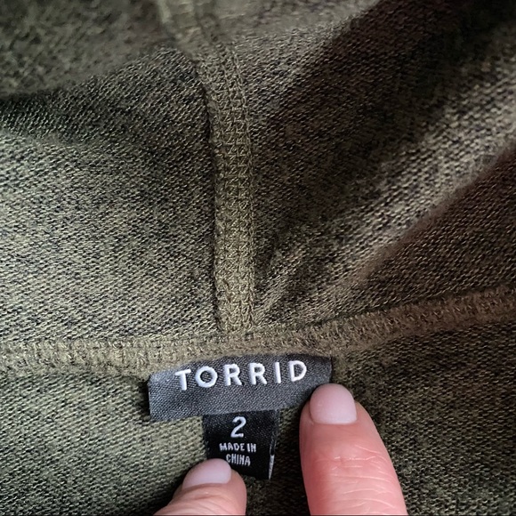 Torrid Womens Long Sleeve Pullover Hooded Sweater - Picture 6 of 7